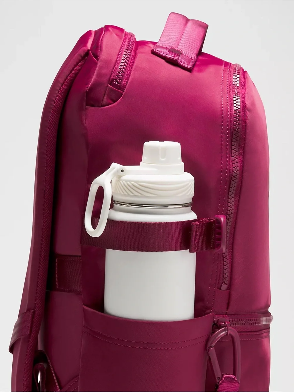 Lululemon New Crew Backpack 22L Updated- Raspberry Rave/Wacky Khaki